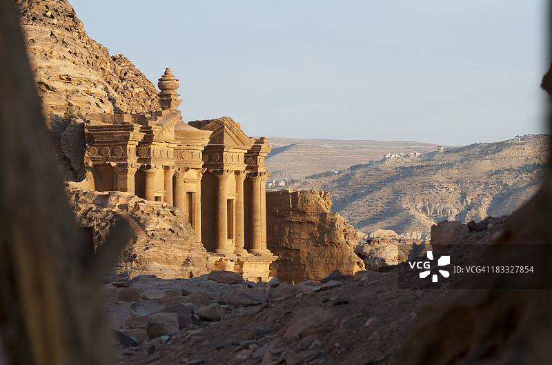 佩特拉Al Deir神庙图片素材