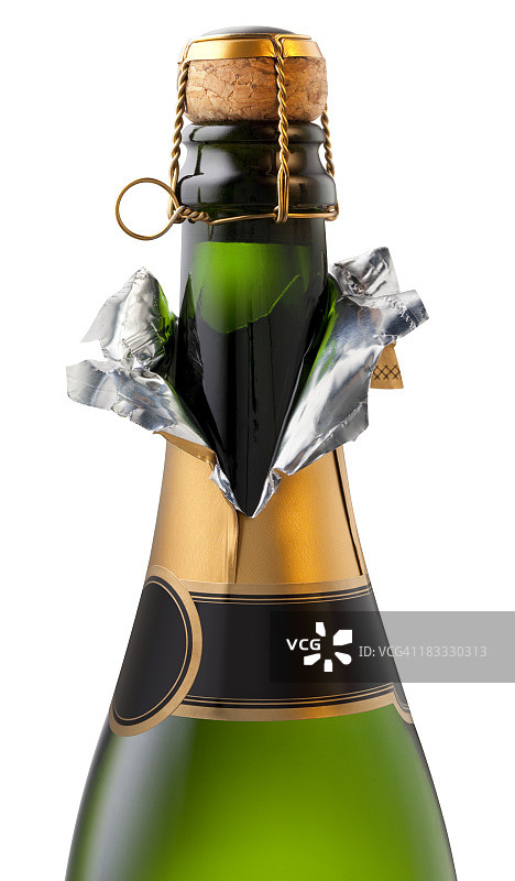准备庆祝的香槟酒瓶图片素材