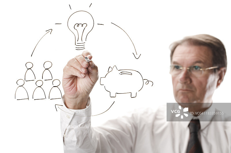 商人策略图片素材