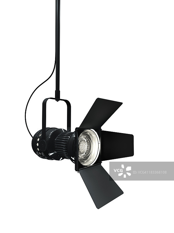 黑色舞台灯光图片素材