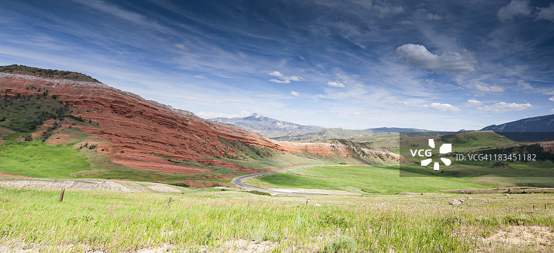 通往科迪的道路图片素材