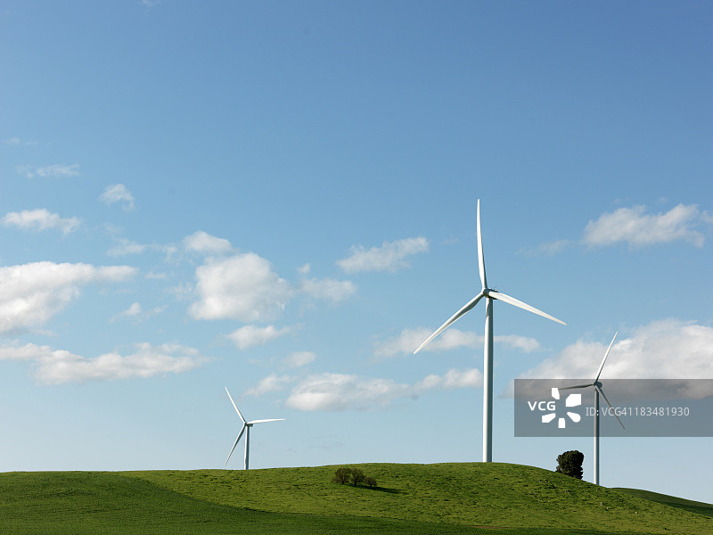 风力发电场图片素材
