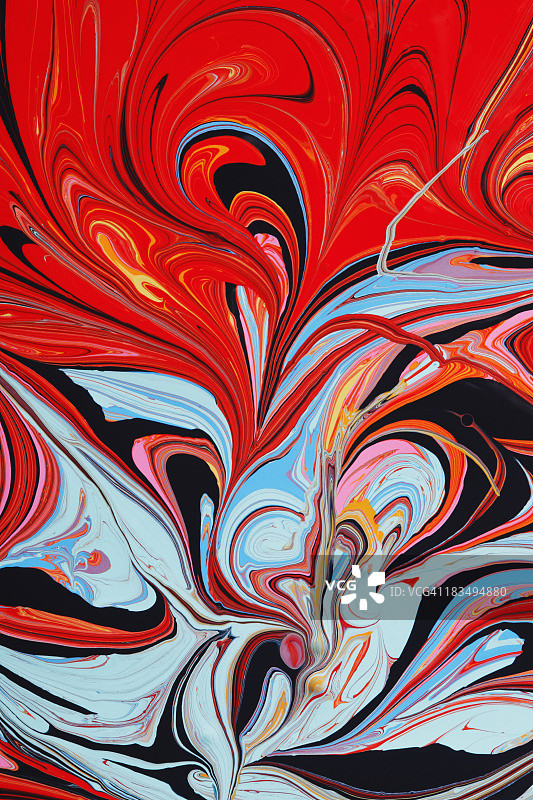 抽象颜料图片素材