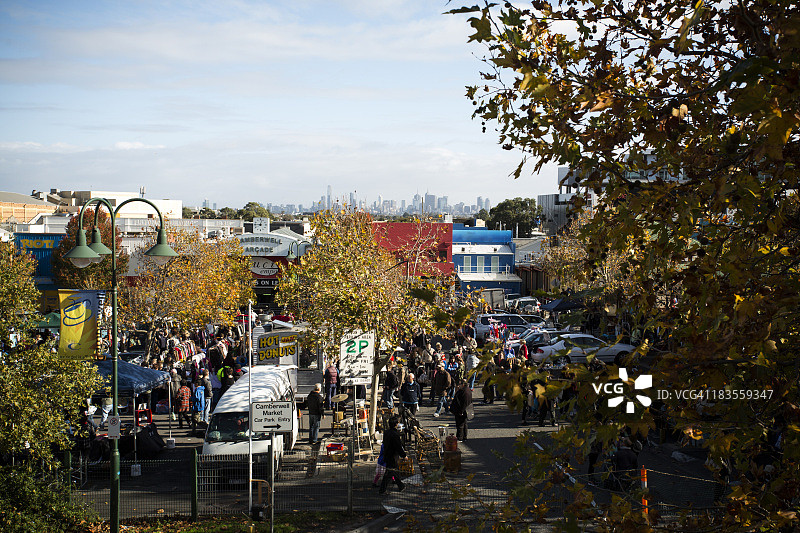 坎伯韦尔市场概览图片素材