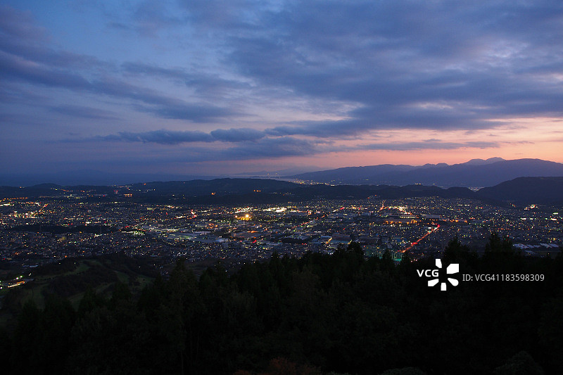 傍晚景色图片素材