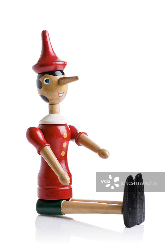 匹诺曹（带剪切路径）图片素材