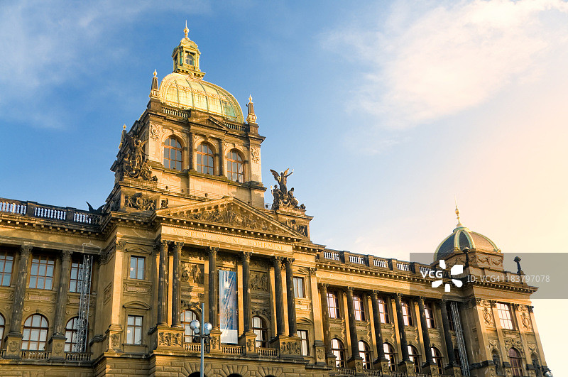 布拉格捷克国家博物馆图片素材