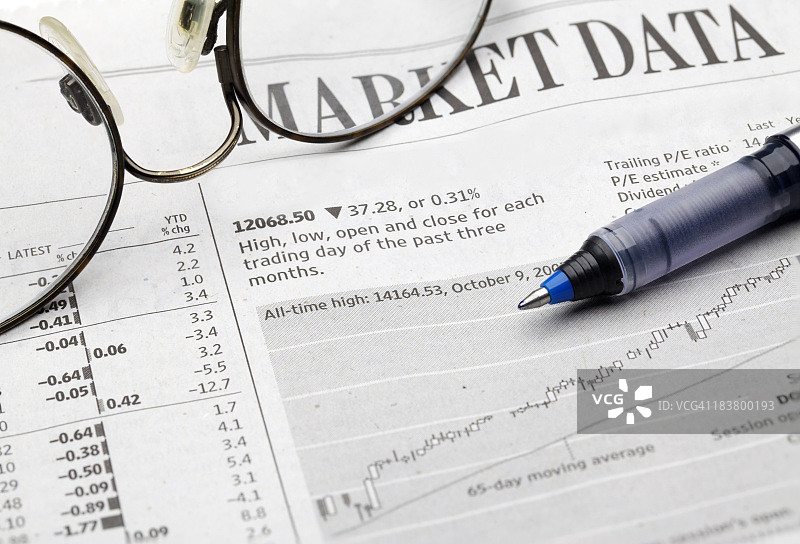 股票图表图片素材