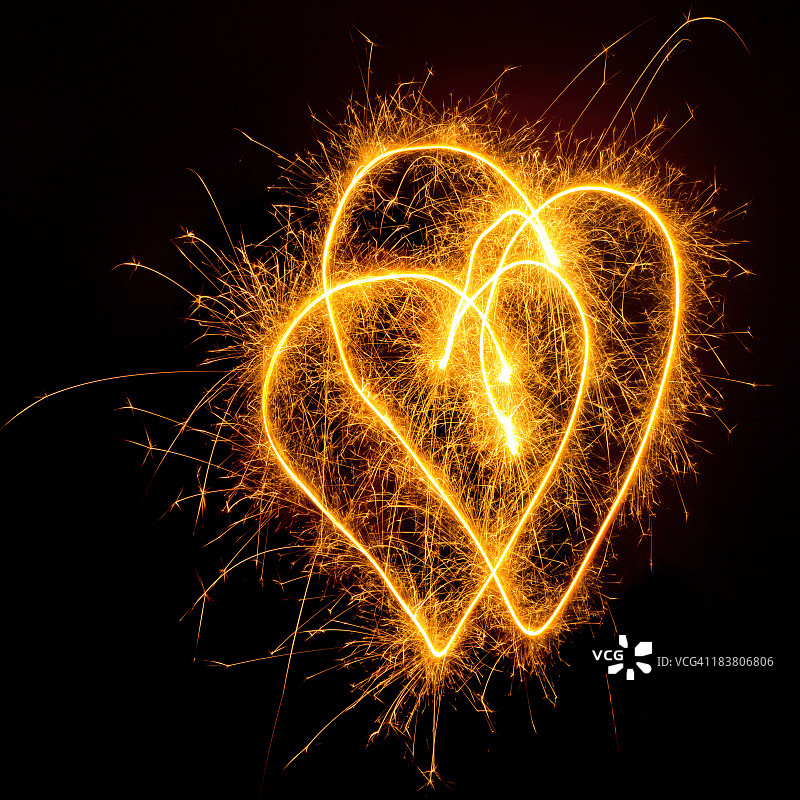 闪耀的心图片素材