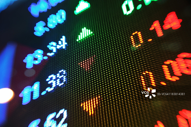 股市图表图片素材