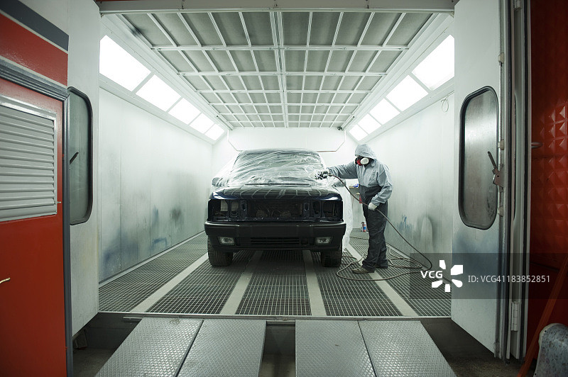 汽车喷漆服务图片素材
