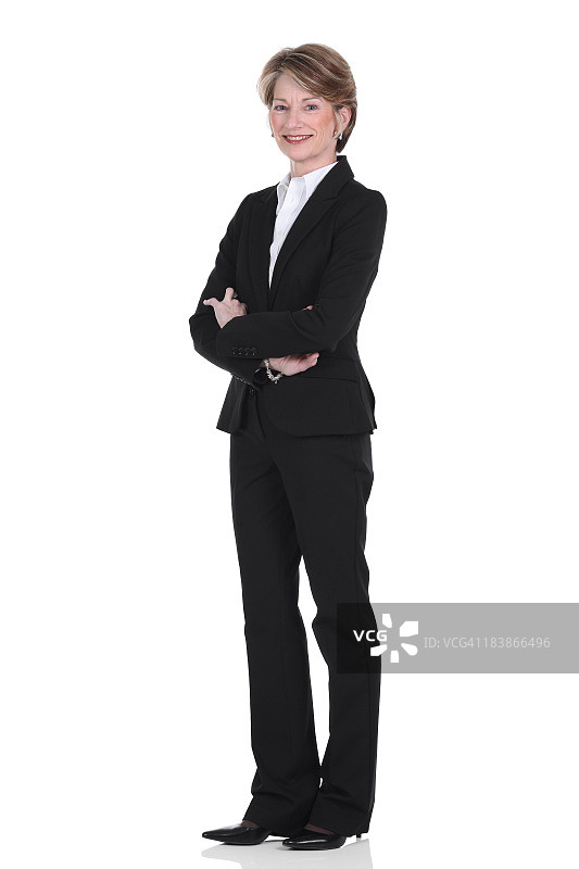 自信的女商人图片素材