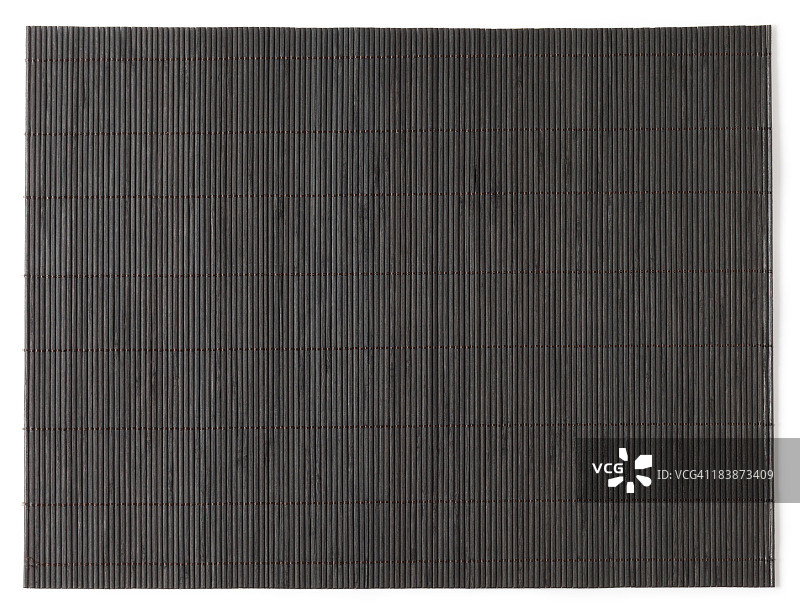 深色竹席俯视图图片素材