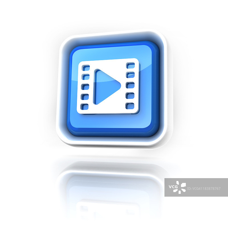 剪辑或流媒体图标图片素材