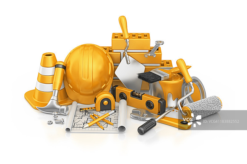 建筑材料图片素材