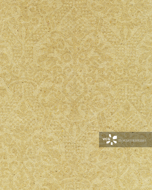 带装饰图案的黄色纸图片素材