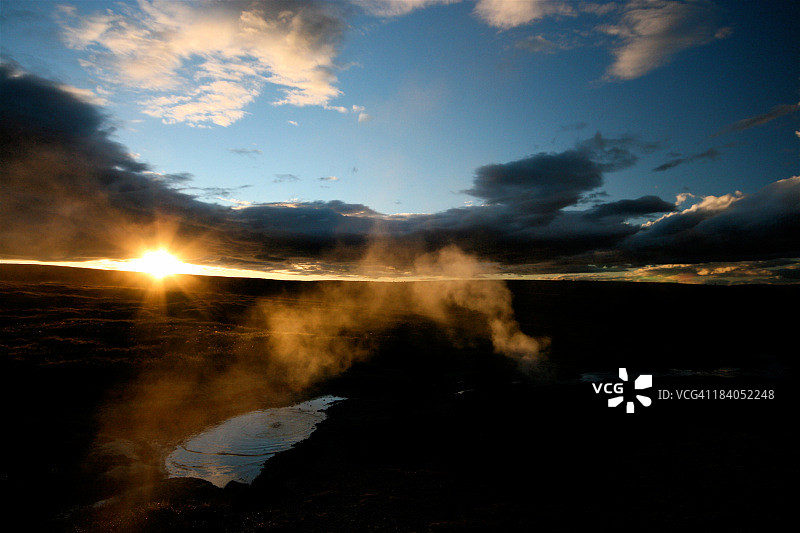 克约吕尔高地温泉图片素材