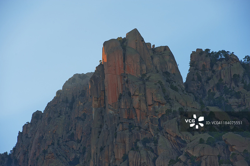 法国科西嘉巴韦拉山图片素材