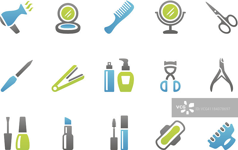 化妆印章图标图片素材