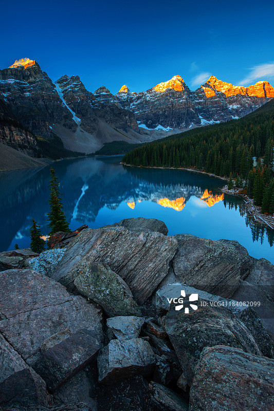 班夫国家公园美景图片素材