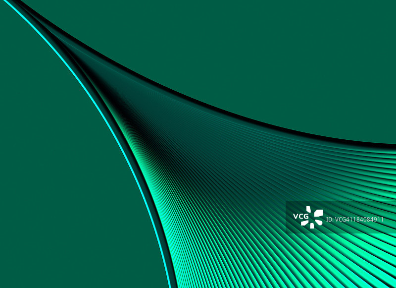 抽象绿色动态元素图片素材