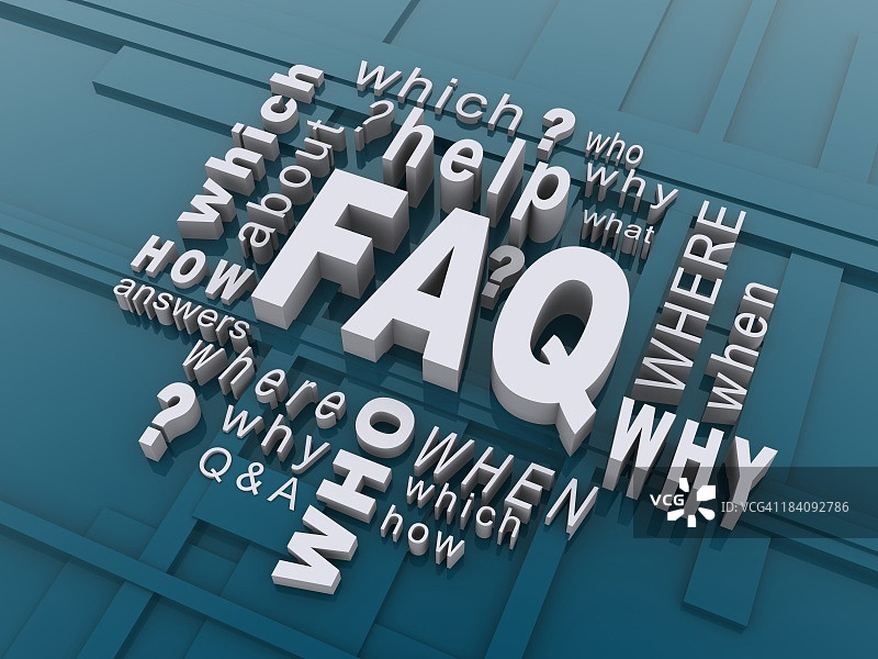 常见问题解答图片素材