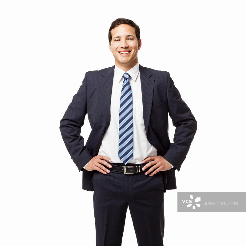 自信的男商人图片素材