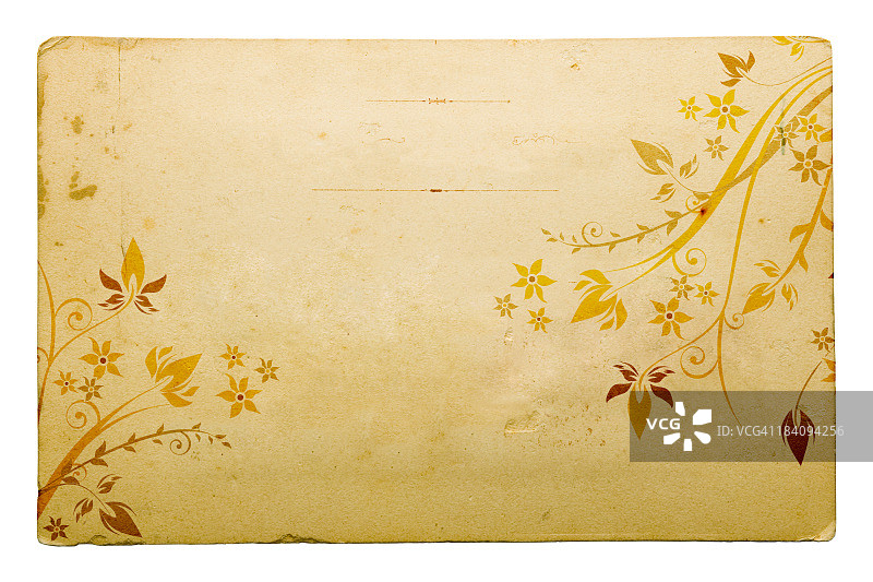 老式明信片图片素材