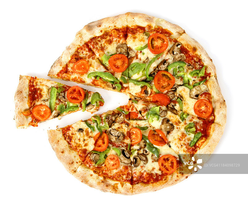 素食披萨-03图片素材