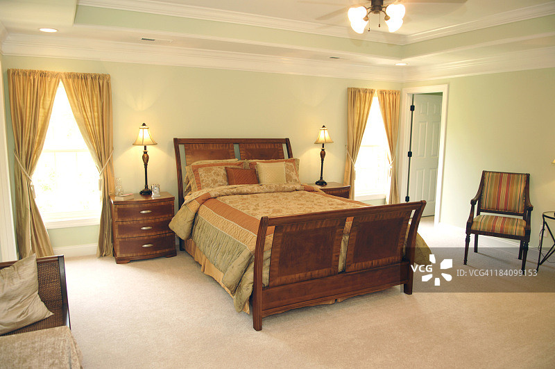 传统卧室图片素材