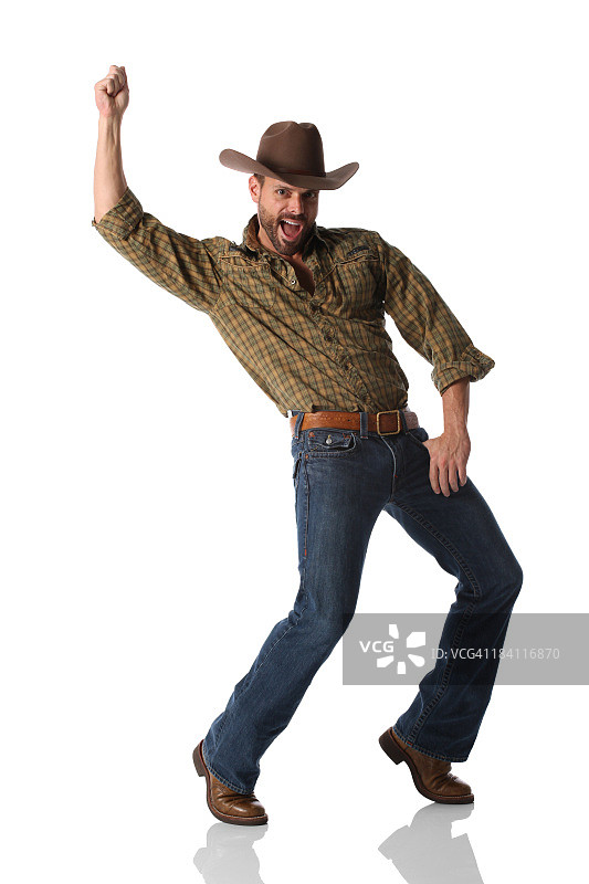 跳舞的牛仔图片素材