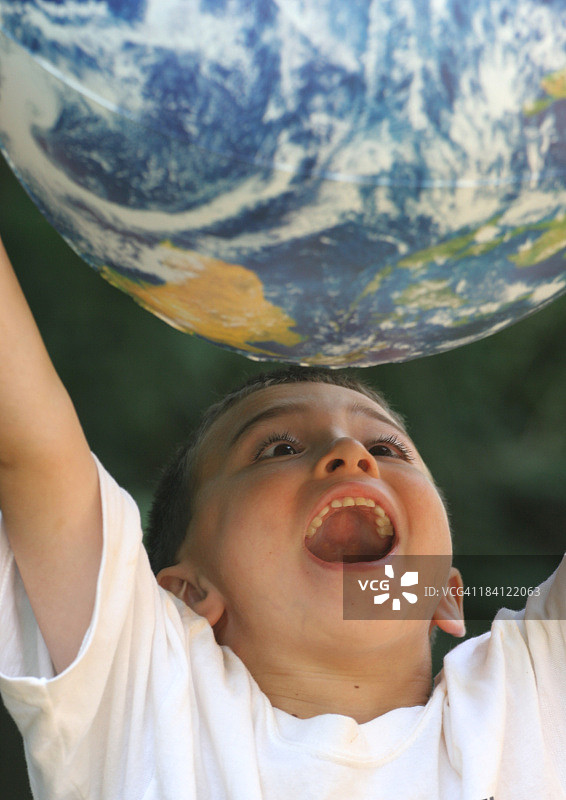 地球男孩图片素材