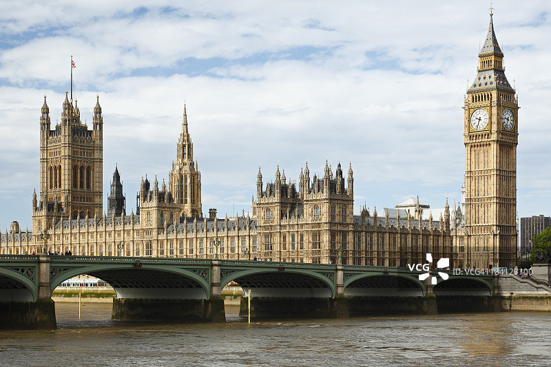 英国的国会大厦图片素材
