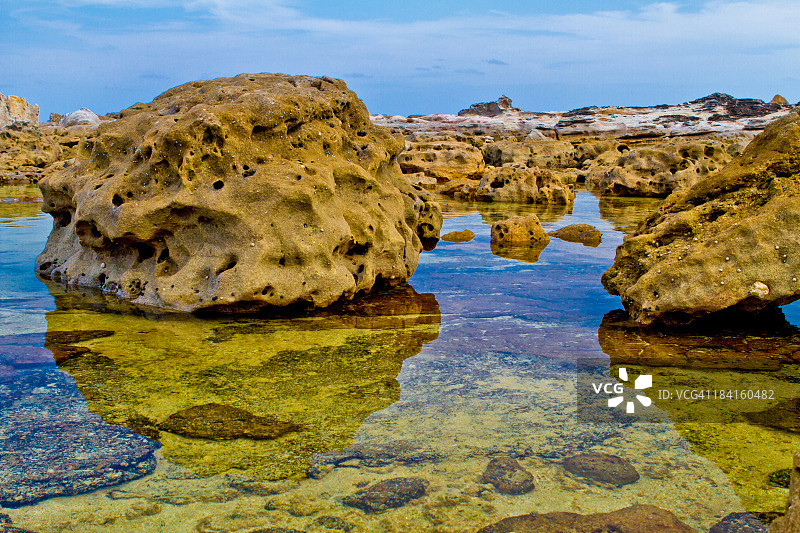 布德里国家公园的石溪图片素材