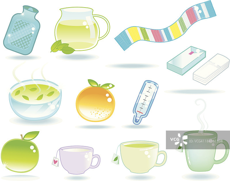 抗感冒用品图片素材