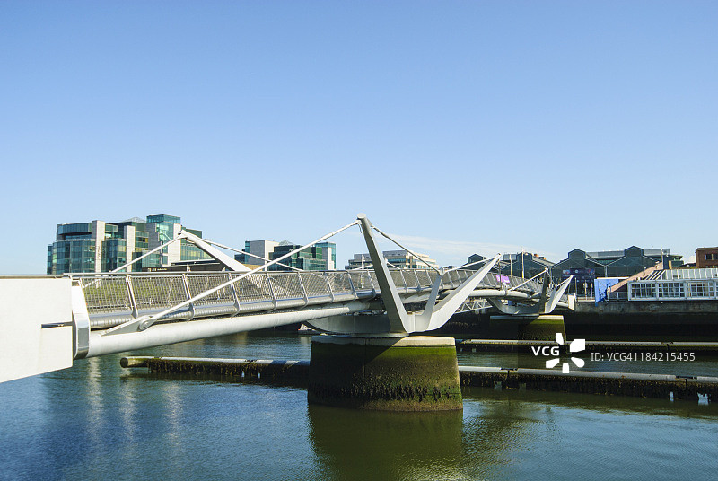 肖恩·奥凯西桥，爱尔兰都柏林图片素材