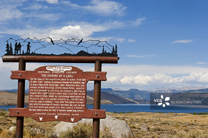 美国西部历史标志图片素材