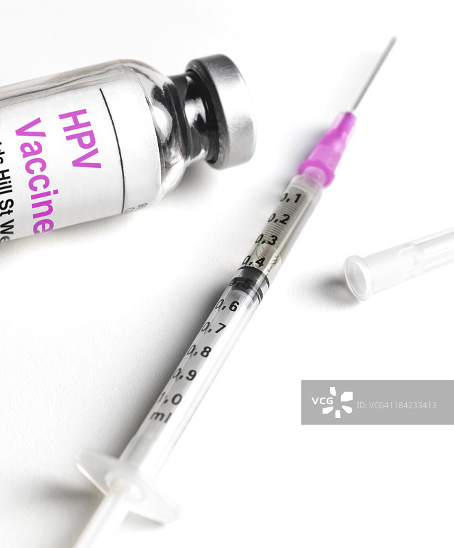 HPV疫苗接种图片素材