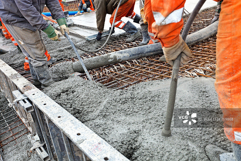 混凝土工程图片素材