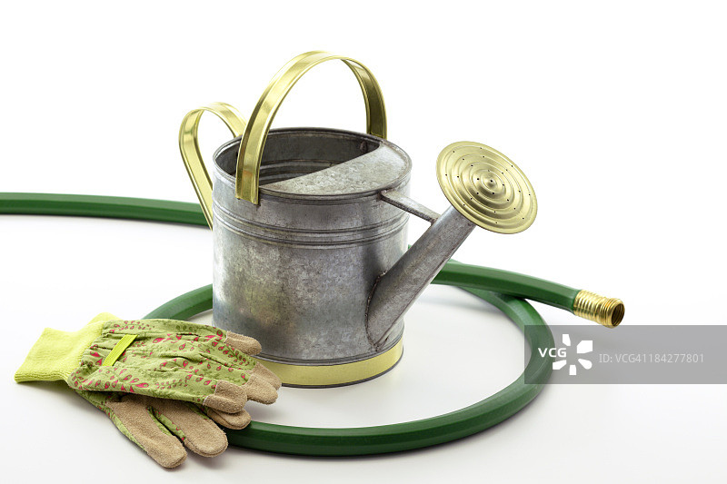 园艺浇水壶图片素材