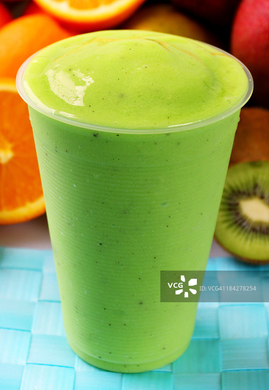 奇异果冰沙图片素材