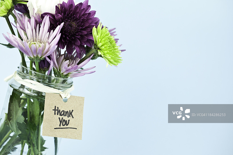 乡村风感谢信图片素材