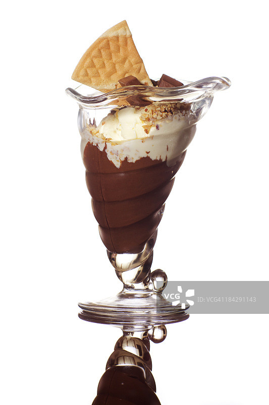 巧克力冰淇淋图片素材