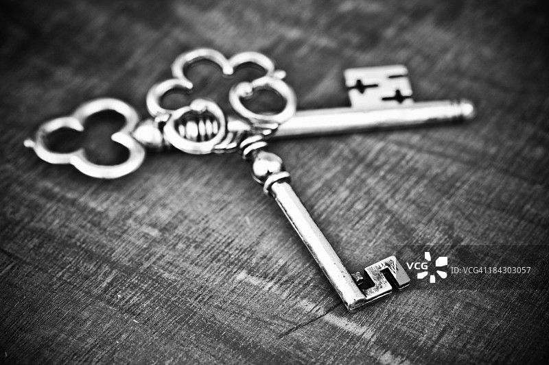 古董钥匙图片素材