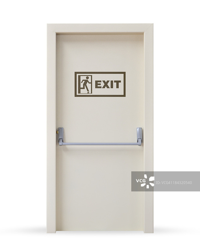 紧急出口门图片素材