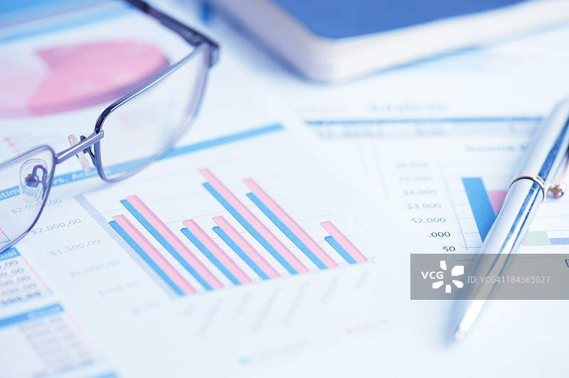 财务数据分析图片素材