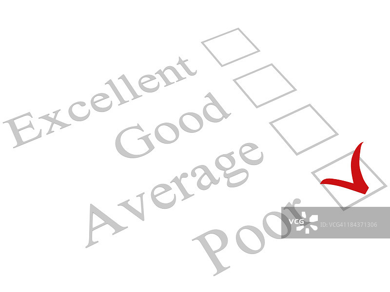 糟糕的调查图片素材