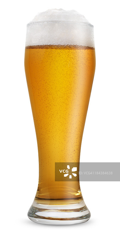 一杯淡啤酒图片素材