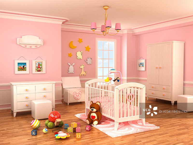 婴儿房图片素材