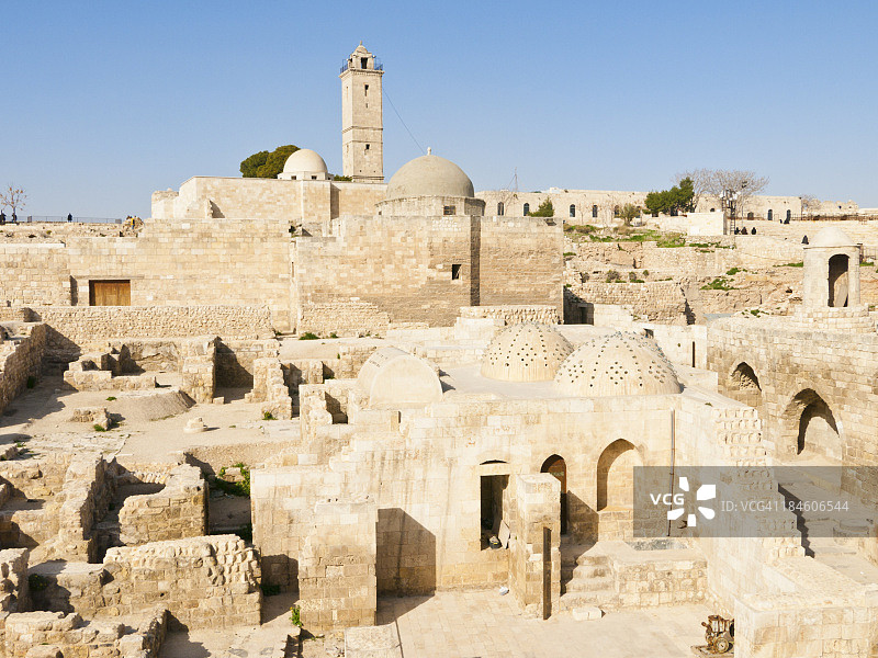 阿勒颇城堡图片素材